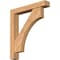 Ekena Millwork Westlake Block Smooth Bracket w/ Offset Brace, Western Red Cedar, 5 1/2"W x 32"D x 36"H BKT0604X32X36WTL05SWR - alternate 1